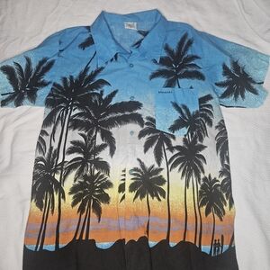 Island Dreams Bahamas Sunset Hawaiian Shirt Surfer 3XL